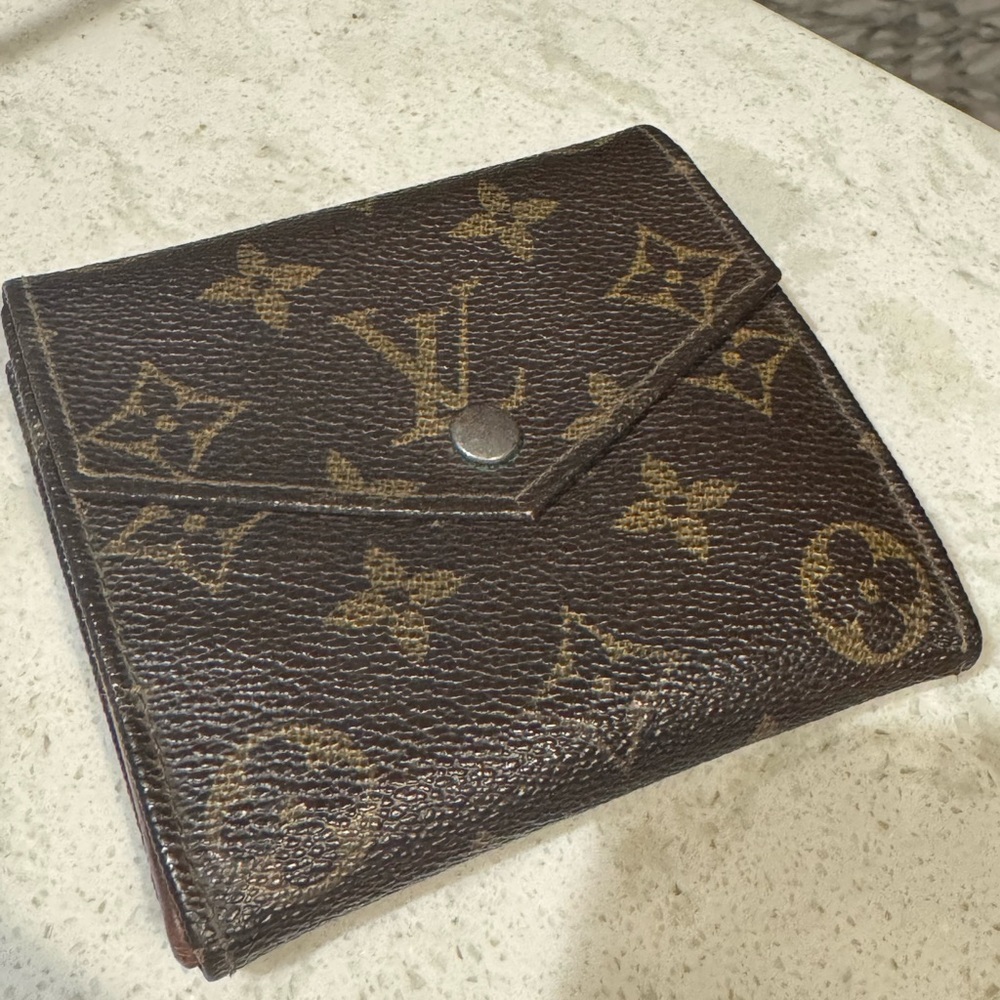 Louis Vuitton Monogram Brown Wallet Authentic